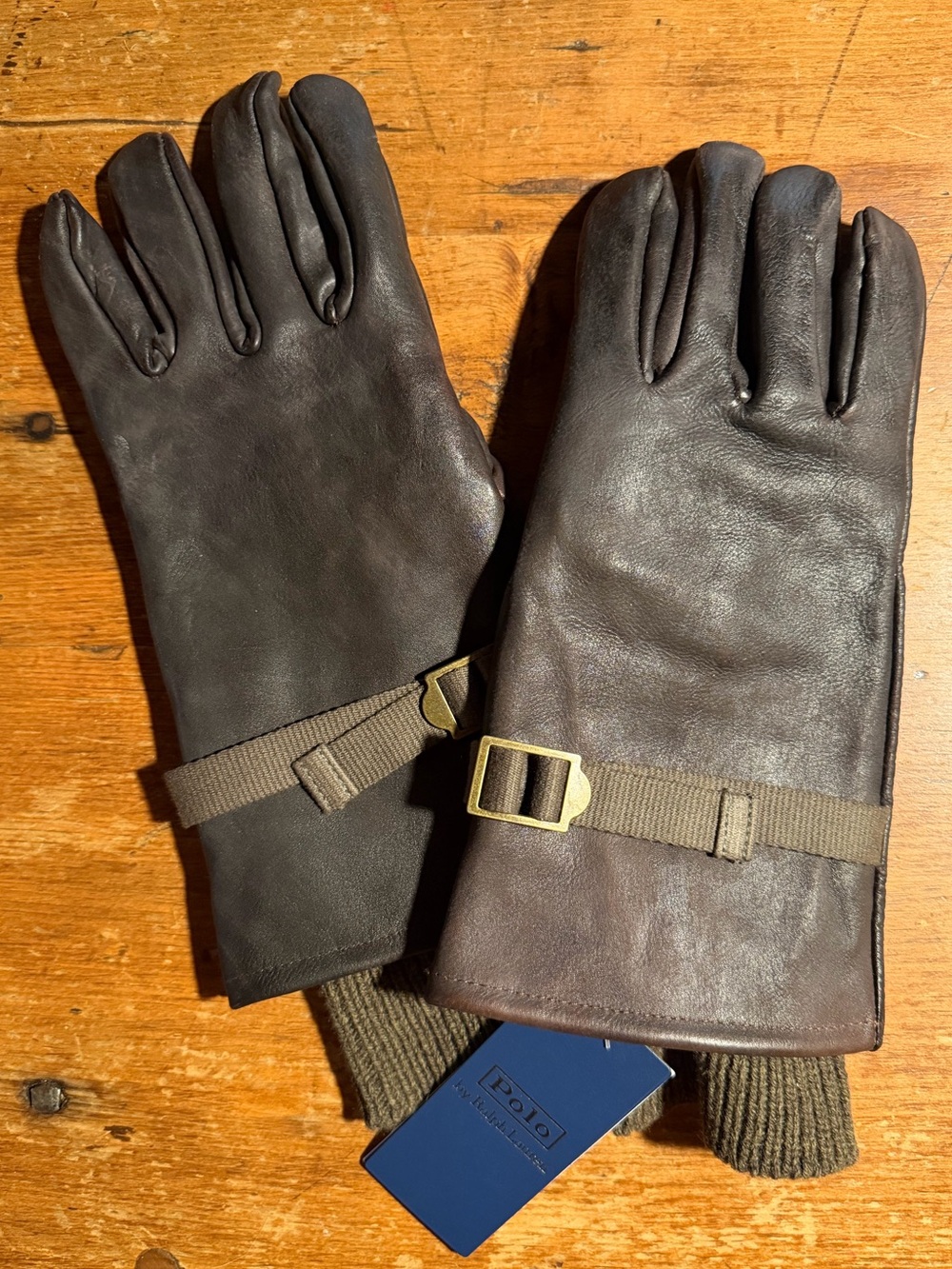 POLO by Ralph Lauren Equestrian Leather Gloves